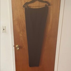 Elegant Silky Navy Pencil Pants for Women. Size 14. Like new